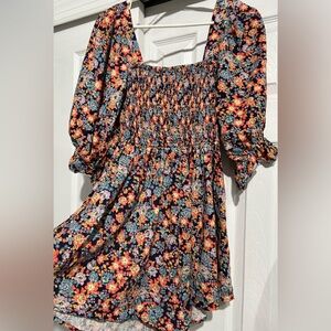 NWT Free People Floral Romper